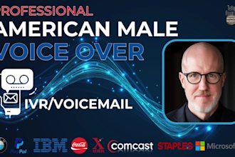 record a professional voicemail or IVR greeting