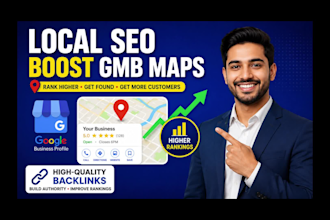 build backlinks to optimize google maps, local SEO gmb ranking