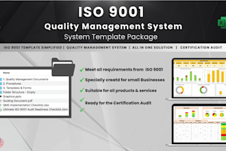 create your iso 9001 quality management system