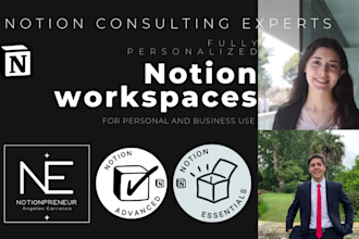 build a notion workspace for your life and business