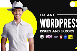 fix wordpress issues and error