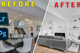 provide high end real estate photo editing free trial first