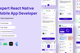 expert react native mobile app development ios android app creation ai apps