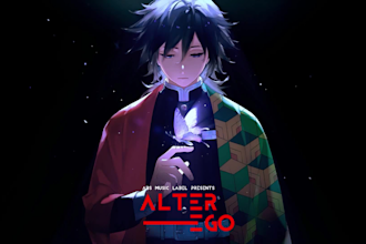 create 3d album cover art and animation