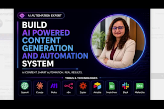 build an ai content creation and repurposing automation system