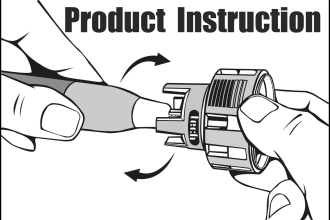 draw manual product instructions and line art illustrations