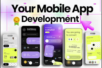 be your full stack mobile app developer using flutter for android and IOS