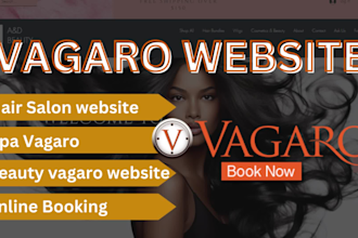 build stunning vagaro website salon website spa vagaro with online booking