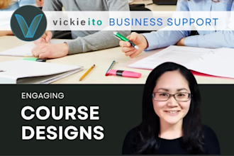 plan, create, and publish your ecourses and materials