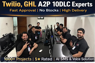 get a2p 10dlc registration approval for SMS on twilio, ghl, and other