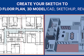 do stunning 2d, 3d architectural floor plans for your house