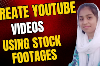 create faceless videos using free stock footage
