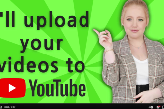 upload your videos to youtube