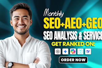 do onpage seo geo aeo service for wordpress shopify wix squarespace website