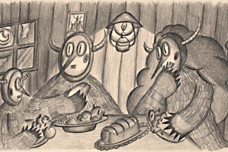 create monster and creature illustrations