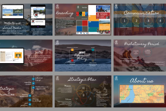 design  powerpoint presentation and business slides