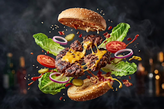 create realistic ai food photography for restaurants and brands