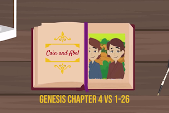 create learning videos, bible stories animations for kids