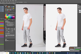 retouch ecommerce clothing and fashion model photos
