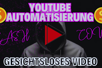 machen sie youtube automatisierung gesichtsloses video