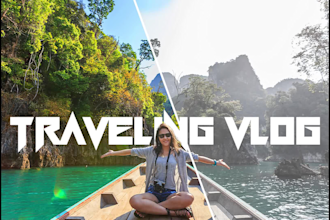 edit travel vlogs video