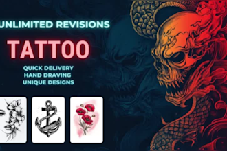 create perfect custom tattoo design