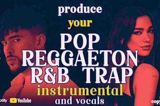 make a custom pop, reaggueton, rnb beat and more