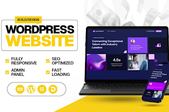 design and develop a custom wordpress website for your business