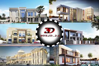 3d architectural design, 3d modelling, 3d rendering, 3d visualisation