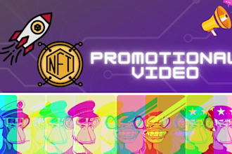 create nft promotion video