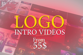 do professional animated logo intro for your brand