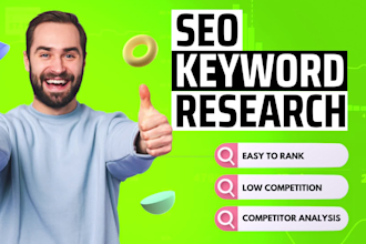 do advanced SEO kgr keyword research and competitor analysis