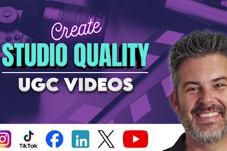 create a natural ugc video ad