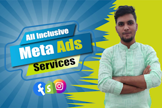 setup meta ads campaign for facebook,instagram or meta ads manager