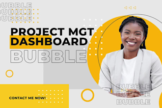 build bubble project management dashboard admin dashboard panel bubble developer