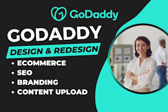 design godaddy website design ecommerce godaddy SEO redesign design hostinger