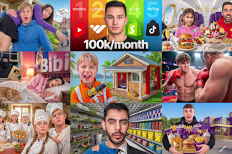 design catchy youtube thumbnail