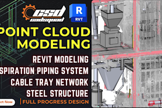 create 3d model, 3d cad design, revit, inventor, solidworks