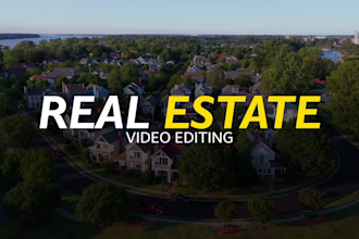 edit professional real estate videos
