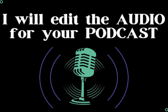 edit the audio for your podcast