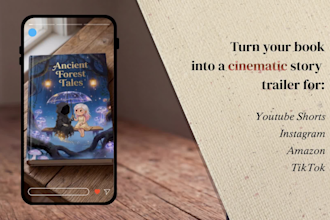 create children book animated trailer