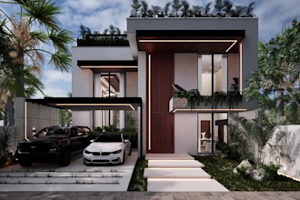 do 3d modeling on sketchup and rendering on twinmotion