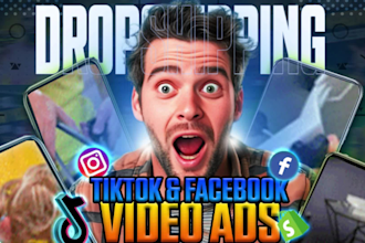 create dropshipping video ads tik tok video ads dropshippig ads tik tok ads