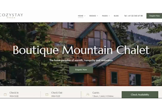 build vacation rental website short term rental hotel booking rental website