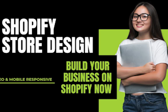 create shopify store, shopify website, shopify ecommerce, ecommerce store
