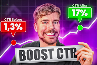 design the best youtube thumbnails that boost CTR