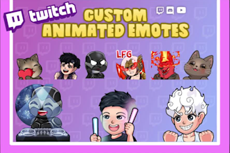 make animated twitch emotes