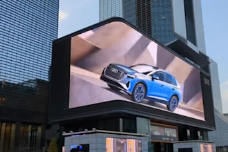 render anamorphic 3d cgi billboard teaser animation vfx for your product design