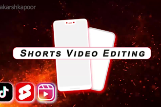 edit engaging instagram, tiktok, and youtube short videos