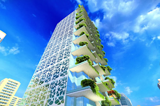 design and render 3d skyscraper, high rise, and building models
